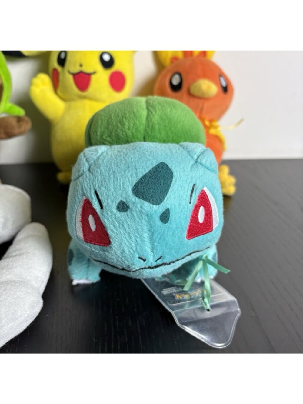 Tomy POKEMON Plush Lot 2012/2013 Bulbasaur Chikorita Chespin Torchic Pikachu ++ - Picture 4 of 11